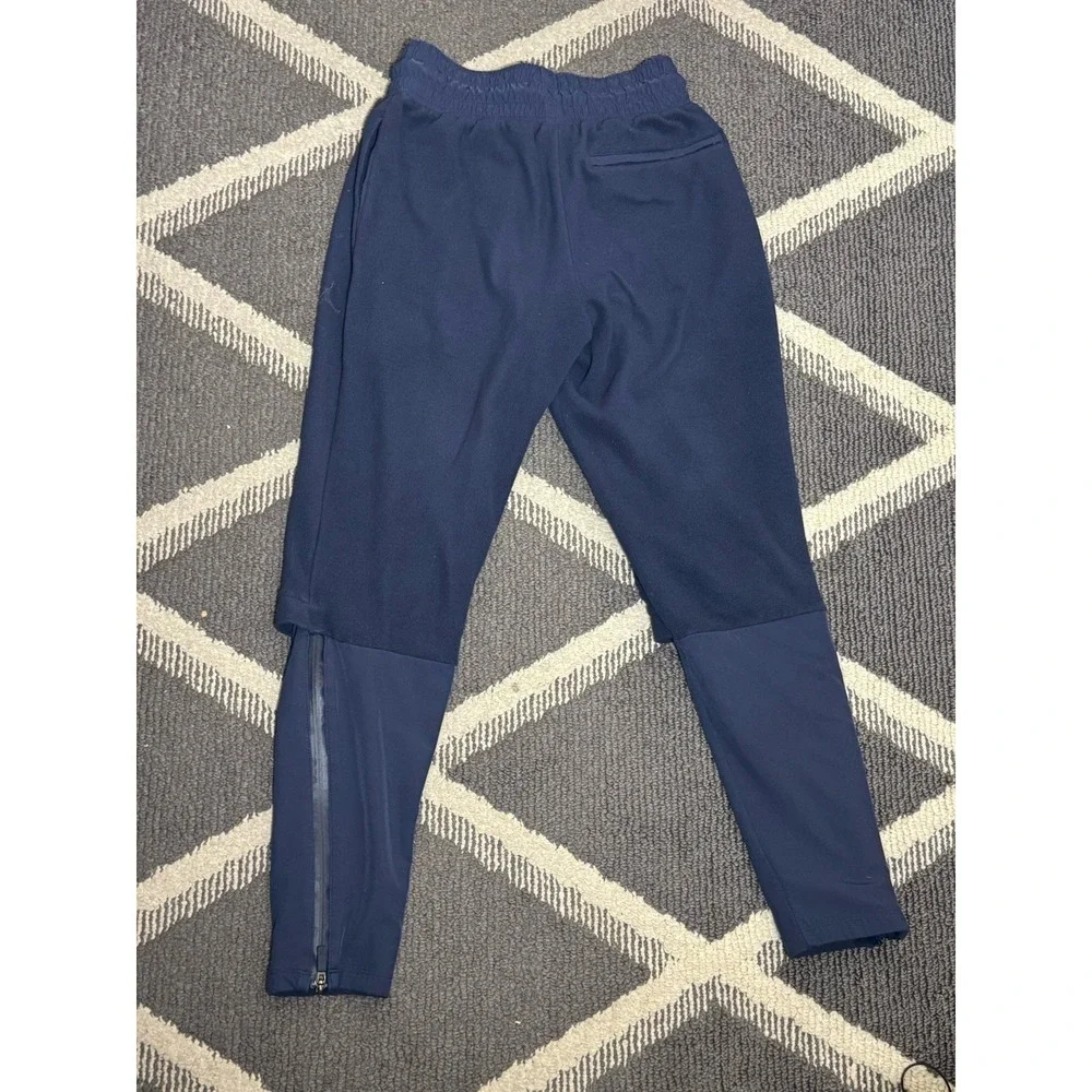 VTG Michigan Wolverines Pants Mens S Blue Nike‎ Air Jordan NCAA Football Warm Up